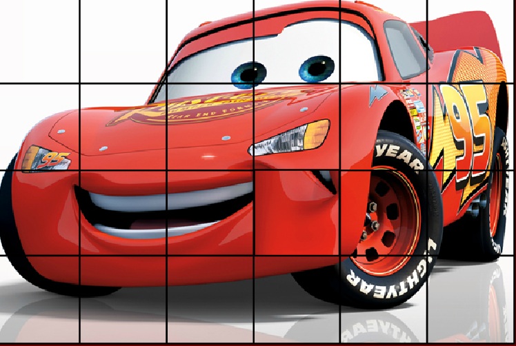 Simsek Mcqueen Boyama Yonetilen Bilgisayarlar